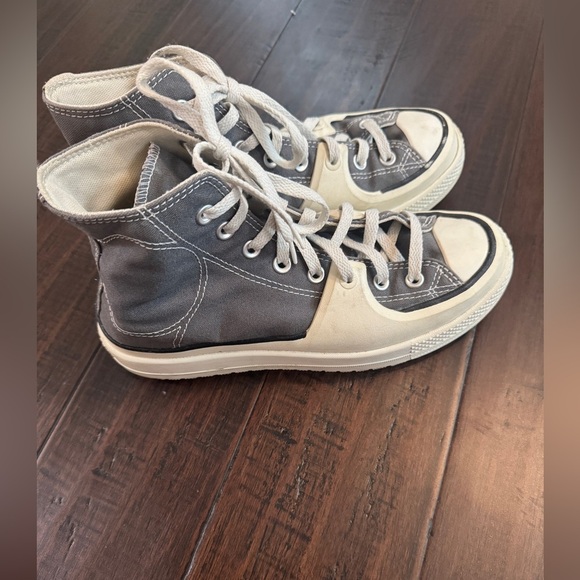 Converse chuck Taylor All Stars construct high top cyber grey sneakers 90’s Y2K - Picture 11 of 12